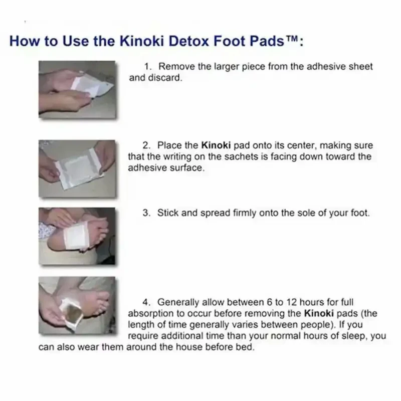 kinoki detox foot pad 10 picas - Image 6