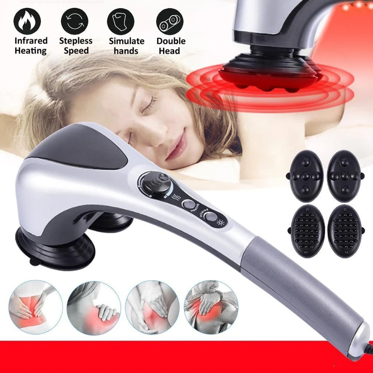 DOUBLE HEADS HEATING MASSAGER - Image 7