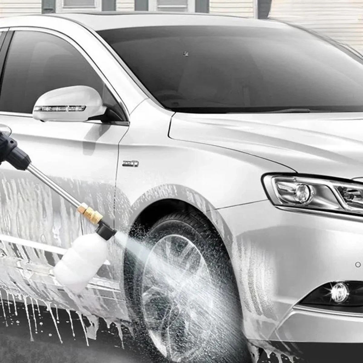 RECHARGEABLE CORDLESS HIGH PRESSURE CAR WASHER GUN