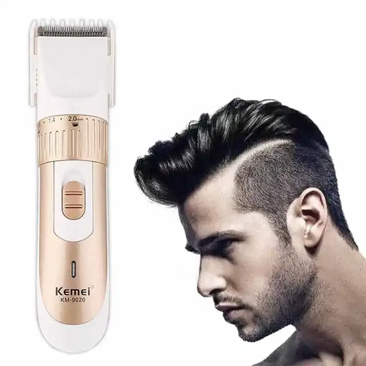 KEMEI KM-9020 RECHARGEABLE HAIR TRIMMER - Image 5