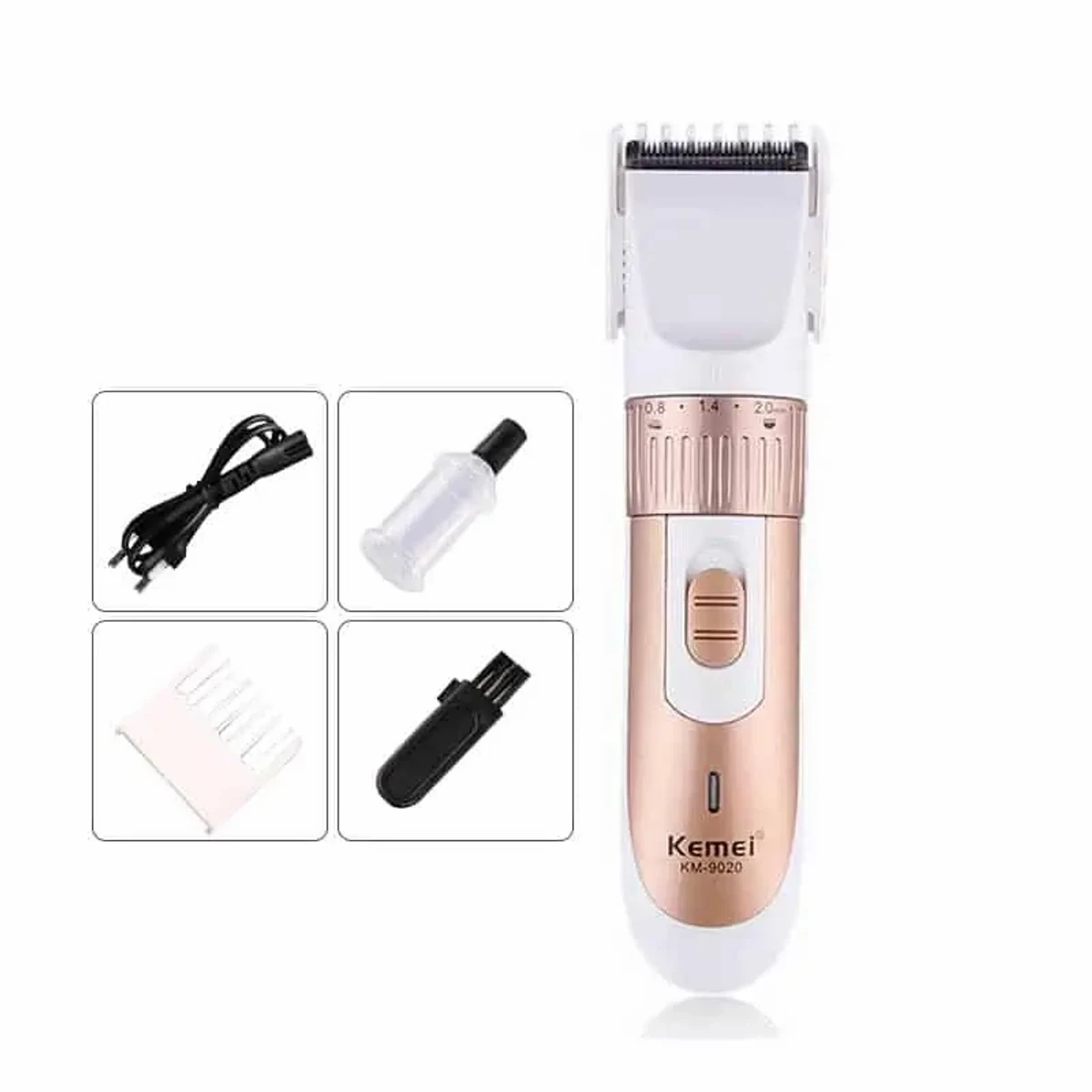 KEMEI KM-9020 RECHARGEABLE HAIR TRIMMER - Image 7