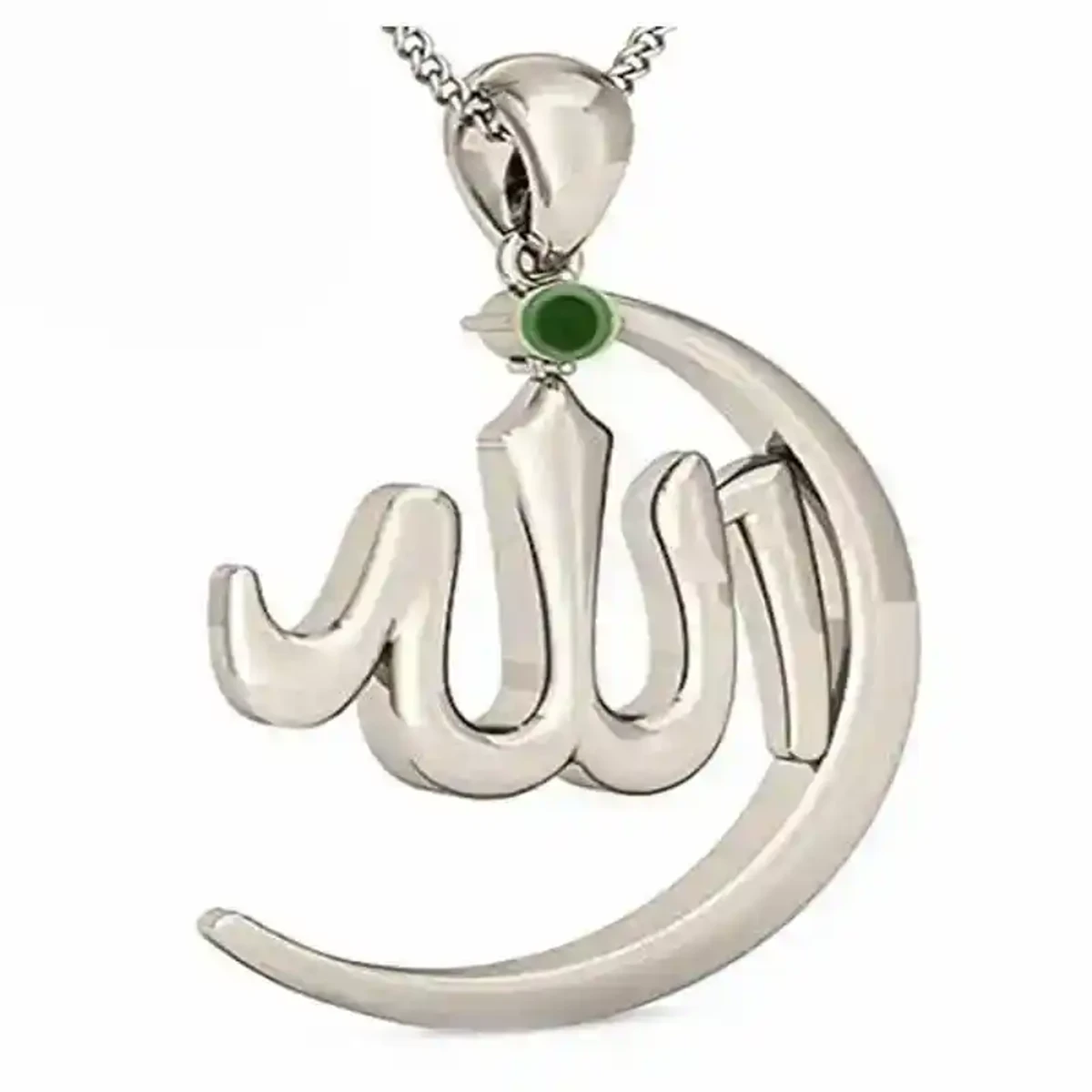 INDIAN ORIGINAL ALLAH BARKAT LOCKET - GOLDEN/SILVER - Image 3