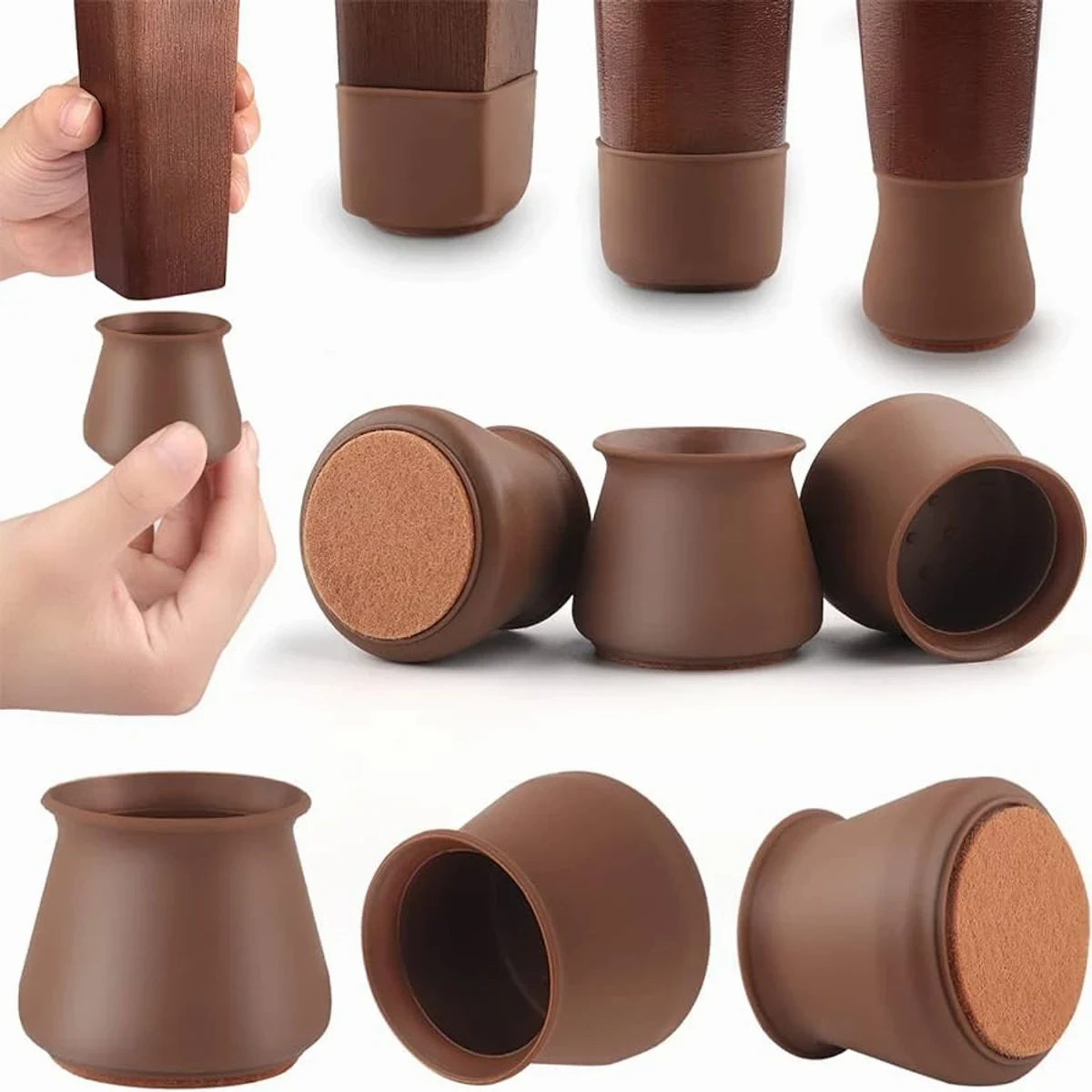 24 Pcs Silicone chair legs Protective cover - Image 3