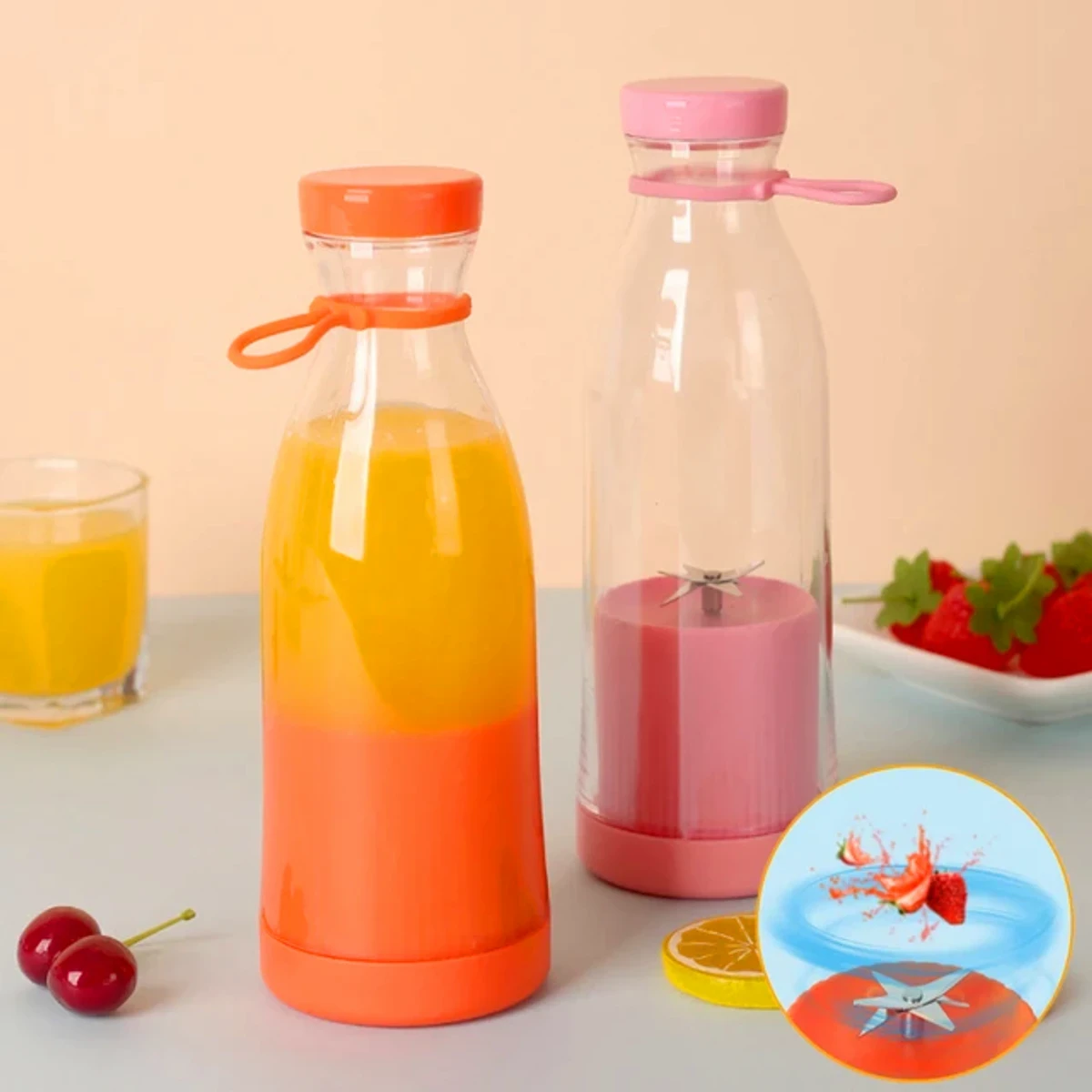 PORTABLE MINI JUICER BLENDER - Image 3