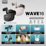FANTECH TW16 WAVE Bluetooth True Wireless Earbuds - Image 6