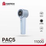 FANTECH PAC5 Portable Mini Fan LCD Display Cool