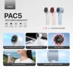 FANTECH PAC5 Portable Mini Fan With LCD Display - Image 2