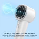 FANTECH PAC5 Portable Mini Fan With LCD Display - Image 4