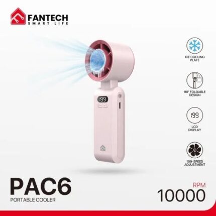 FANTECH PAC6 ICE Cooling Mini Fan Portable USB