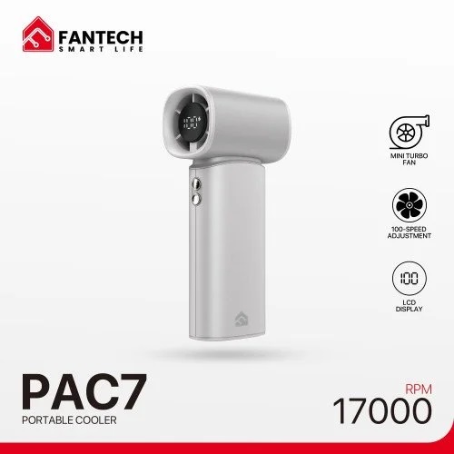 FANTECH PAC7 Portable Mini Turbo Fan: Power Cooling