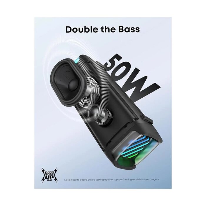 Anker Soundcore Boom 3i Black Portable Bluetooth Speaker - Image 4