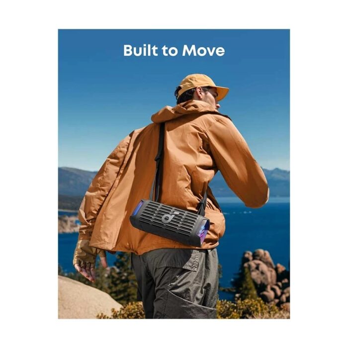 Anker Soundcore Boom 3i Black Portable Bluetooth Speaker - Image 5