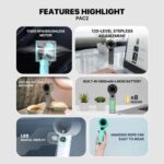Fantech PAC2 Portable Handheld Charger Fan - Image 2