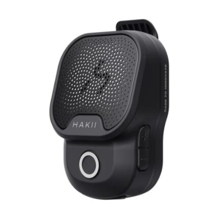Havit Hakii Boulder Clip-On Black Portable Bluetooth Speaker; Havit clip on speaker BD; Havit Boulder speaker price Bangladesh; portable bluetooth speaker clip design; mini outdoor bluetooth speaker BD; Hakii Boulder wireless speaker