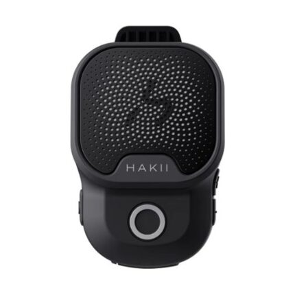 Havit Hakii Boulder Clip-On Black Portable Bluetooth Speaker; Havit clip on speaker BD; Havit Boulder speaker price Bangladesh; portable bluetooth speaker clip design; mini outdoor bluetooth speaker BD; Hakii Boulder wireless speaker
