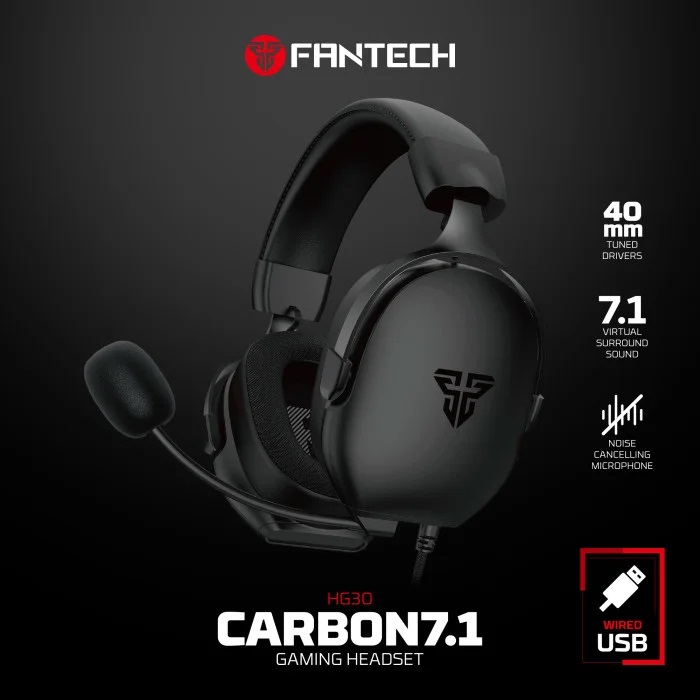 FANTECH HG30 Carbon 7.1 Gaming Headset Best Price