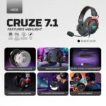 FANTECH HG31 CRUZE 7.1 RGB Gaming Headphone - Image 7