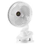 Kisonli F104 Flexible Mini Clip Fan: Best Portable Cooling