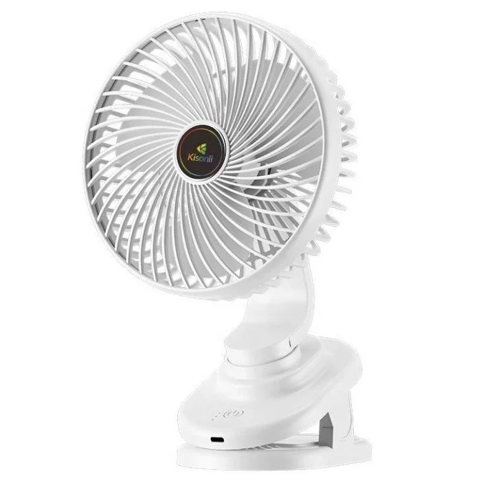 Kisonli F104 Flexible Mini Clip Fan: Best Portable Cooling