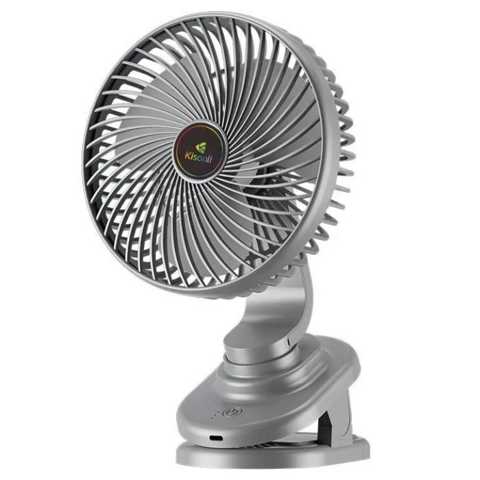 Kisonli F104 Flexible Mini Clip Fan: Best Portable Cooling