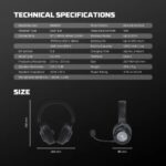 FANTECH WHG05 STELLAR Multiplatform Wireless Gaming Headset - Image 6