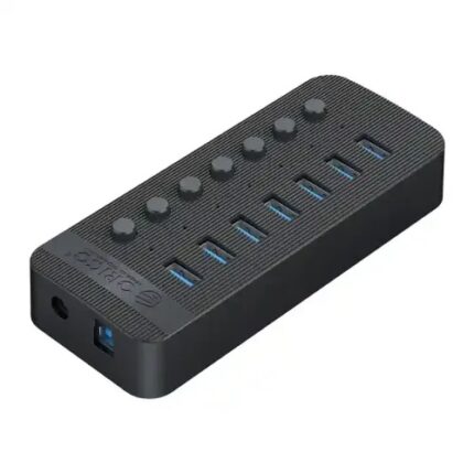 ORICO CT2U3-7AB 7-Port USB3.0 Hub: Individual Switches
