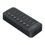 ORICO CT2U3-7AB 7-Port USB3.0 Hub with Individual Switches - Image 2