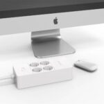 ORICO HPC-4A5U-V1-EU 4 AC Outlet Surge Protector with 5 USB Charging Port Smart Power Strip - Image 3