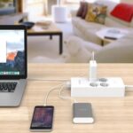 ORICO HPC-4A5U-V1-EU 4 AC Outlet Surge Protector with 5 USB Charging Port Smart Power Strip - Image 5