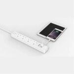 ORICO OSC-4A4U-UK 4 AC Outlet Surge Protector with 4 USB Charging Port - Image 2