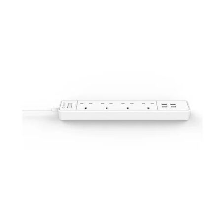ORICO OSC-4A4U-UK Surge Protector 4 AC 4 USB