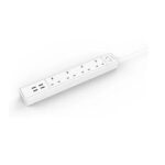 ORICO OSC-4A4U-UK 4 AC Outlet Surge Protector with 4 USB Charging Port - Image 4