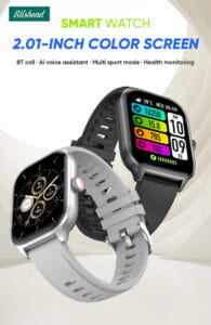 Blisbond Pulse Outdoor Sports Bluetooth Calling Smartwatch Black available at CartX Bangladesh