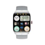 Blisbond Crescent AMOLED Display Bluetooth Calling Smart Watch - Gray - Image 3