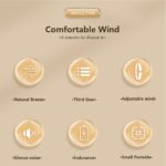 KISONLI F101 Mini Portable Desktop Fan Price in BD - Image 5