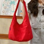 Canvas Underarm Bag for Women
