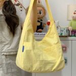 Canvas Underarm Bag for Women - Image 7