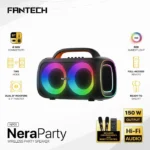 FANTECH NP01 NeraParty Portable Party Speaker with RGB lights and heavy bass