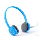 Logitech H150 Stereo Headset with dual port connection on white background