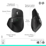Logitech MX Master 4 Wireless Mouse with haptic feedback