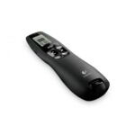 Logitech R800 wireless presenter with green laser pointer and LCD display