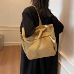 Vintage Canvas Bag Women | Large Capacity Tote - Image 5