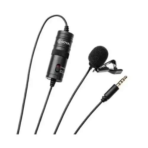 Original Boya BY-M1 Lavalier Microphone for smartphones and cameras on Cartx