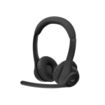 Logitech Zone 300 wireless Bluetooth headphone with noise-canceling mic, black color