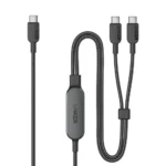 Anker 140W 2-in-1 Type-C Cable 6ft for fast charging