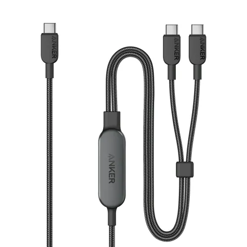 Anker 140W 2-in-1 Type-C Cable 6ft for fast charging