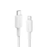 Anker 322 nylon braided USB-C to Lightning cable, 3ft, for iPhone fast charging