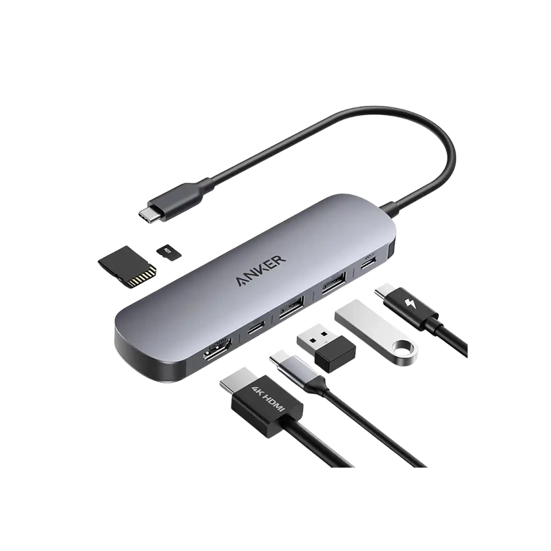 Anker Nano A83D2 7-in-1 USB-C Hub with 4K HDMI