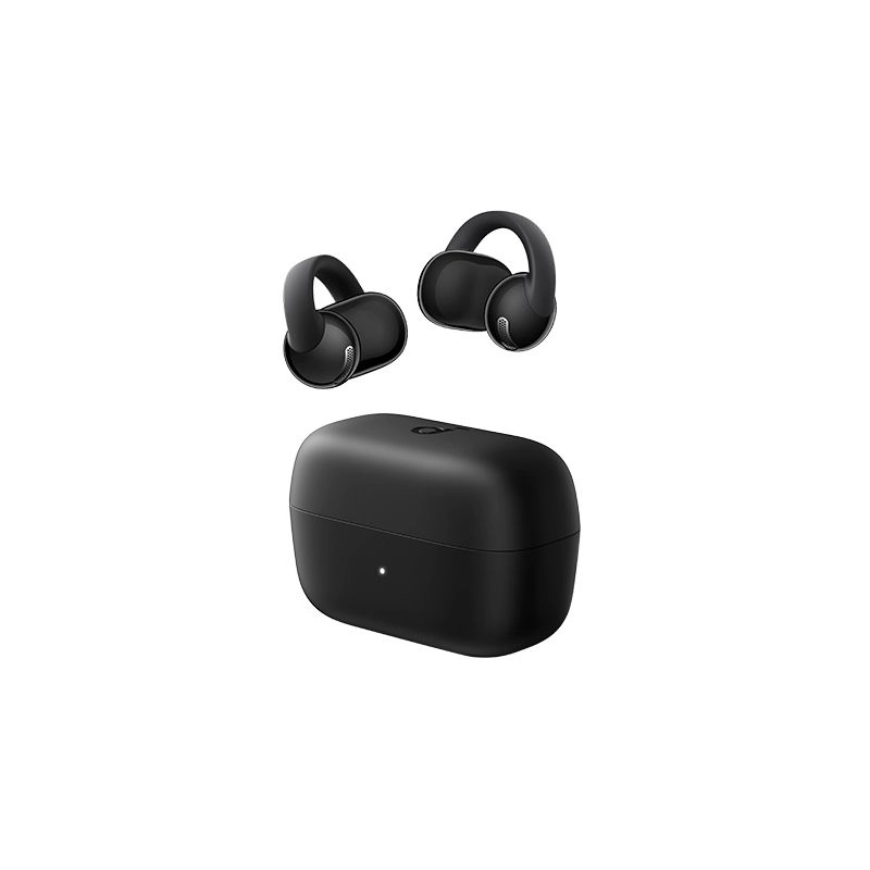 Anker Soundcore C50i open-ear clip-on wireless earbuds with charging case