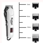 Kemei KM-809A professional rechargeable hair clipper with digital display